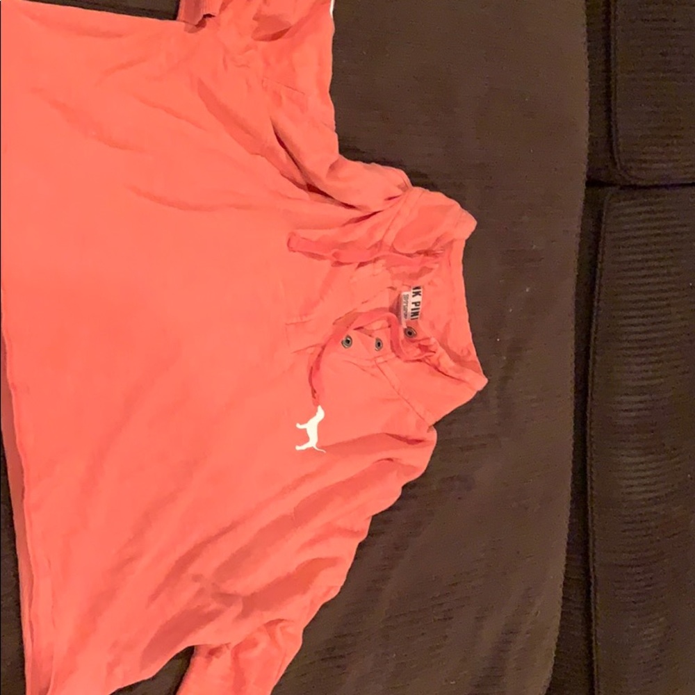 Long sleeve cropped hoodie